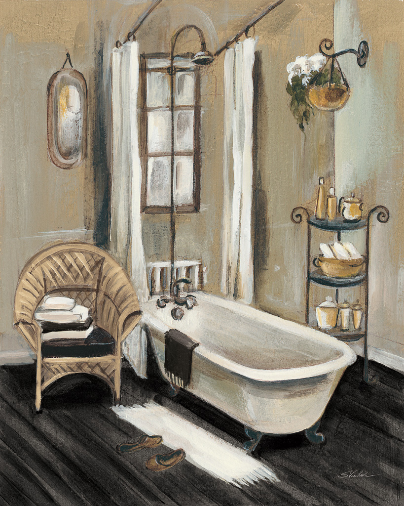 French Bath II Black v2 54860 ArtPosters